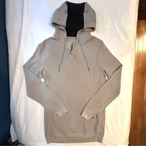 Moons Of Mars Hoodie Men’s M Heavyweight Supima Cotton Distressed Worn Clay Tan